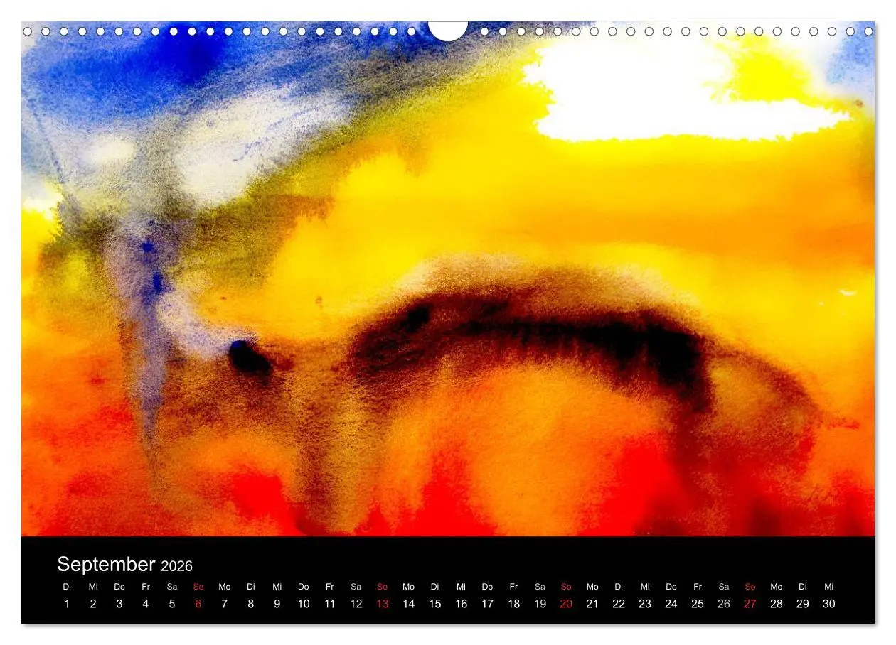 Bild: 9783516232721 | Modern Art (Wandkalender 2026 DIN A3 quer), CALVENDO Monatskalender