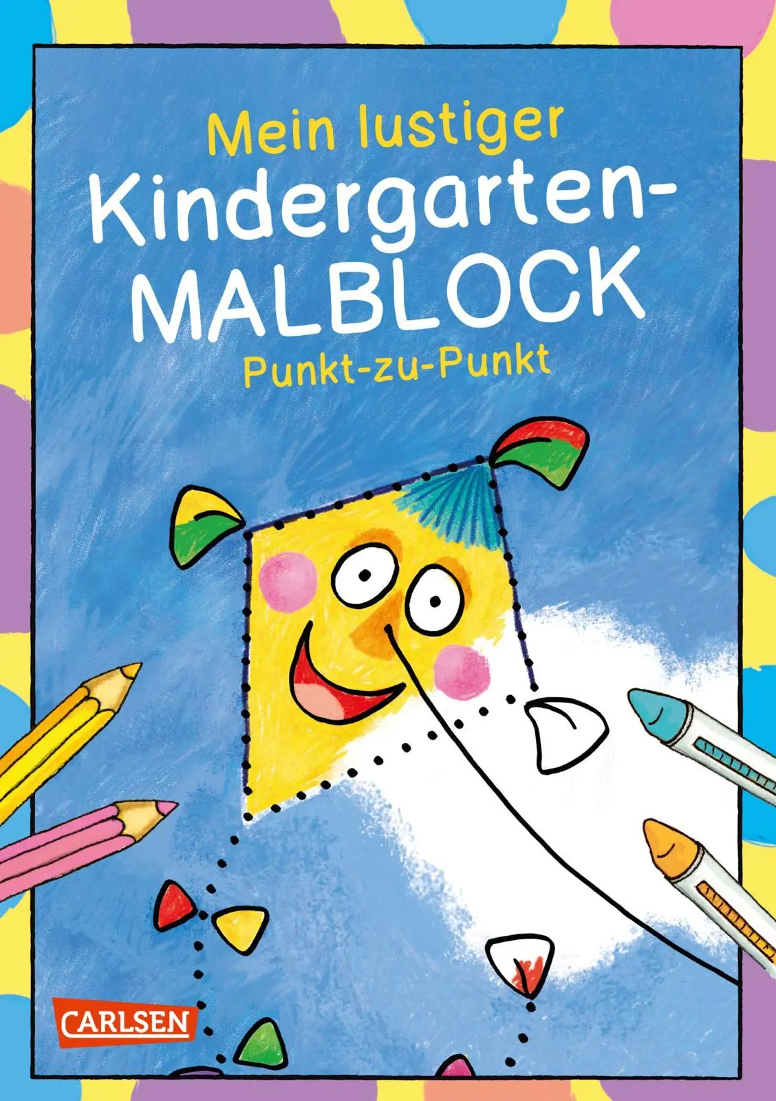 Cover: 9783551192721 | Mein lustiger Kindergarten-Malblock Punkt-zu-Punkt | Eva Muszynski