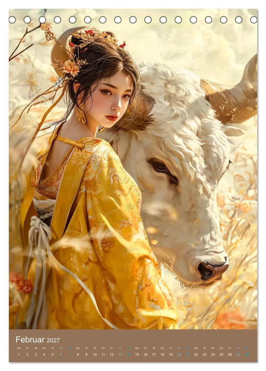 Bild: 9783569182721 | Chinesische Tierkreiszeichen - Fantasie-Zodiak im Stil des alten...