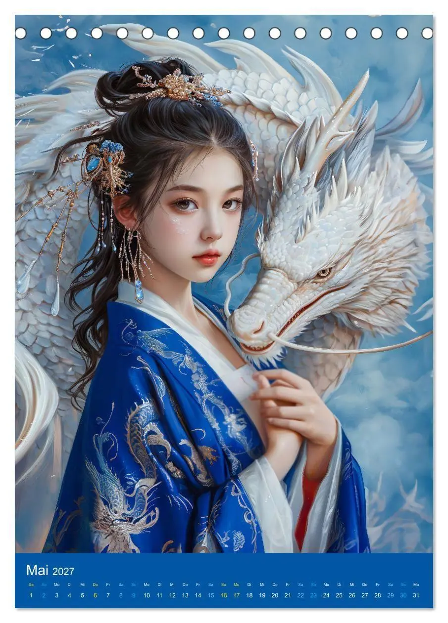 Bild: 9783569182721 | Chinesische Tierkreiszeichen - Fantasie-Zodiak im Stil des alten...