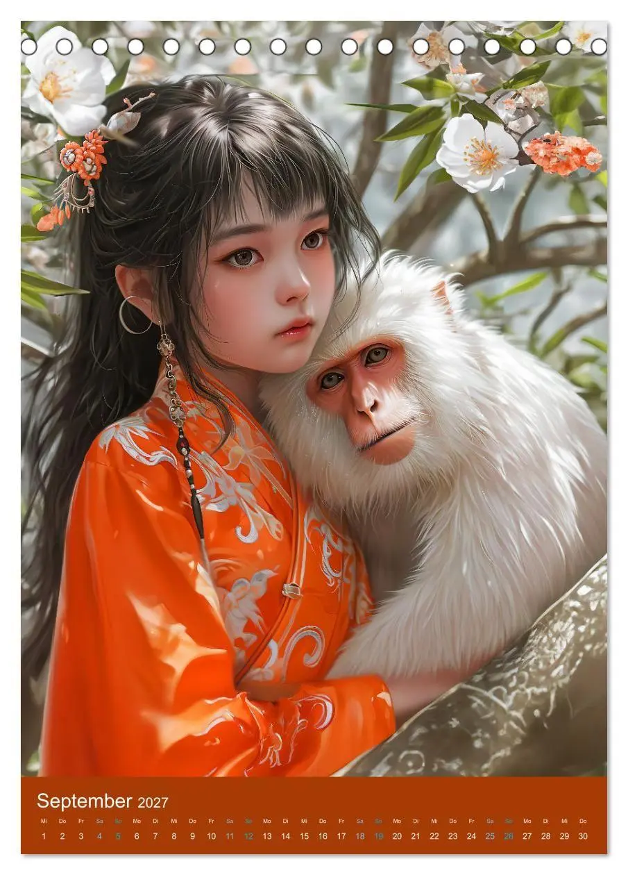 Bild: 9783569182721 | Chinesische Tierkreiszeichen - Fantasie-Zodiak im Stil des alten...
