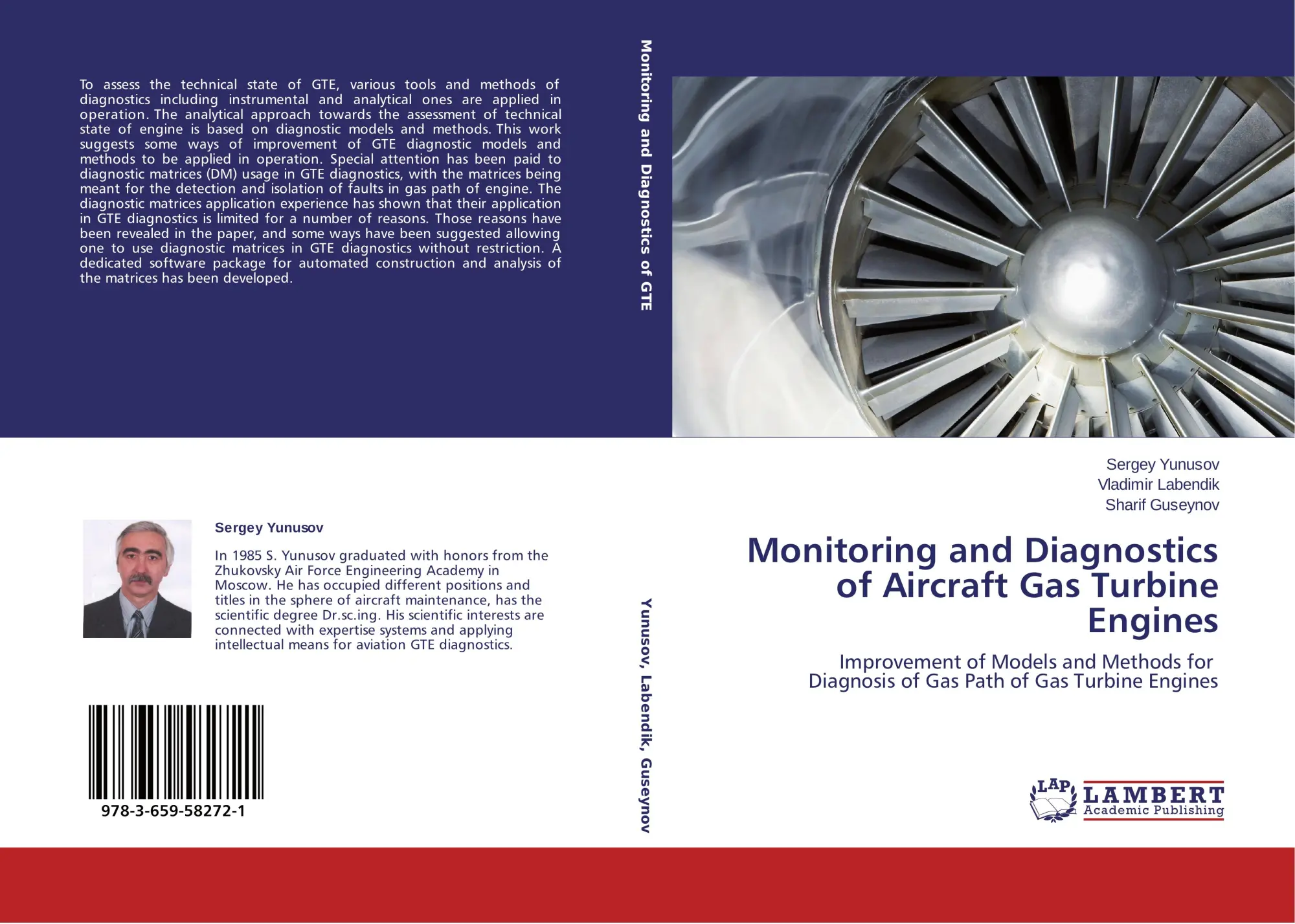 Cover: 9783659582721 | Monitoring and Diagnostics of Aircraft Gas Turbine Engines | Buch