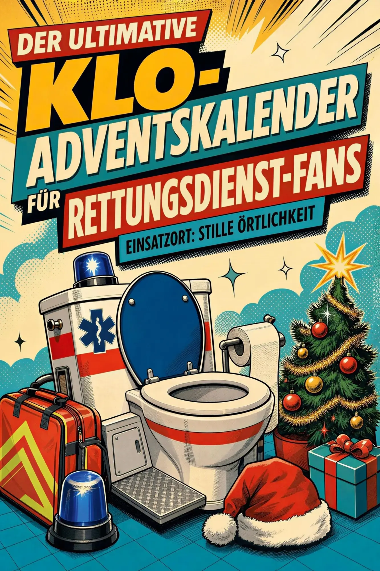 Cover: 9783696112721 | Der ultimative Klo-Adventskalender für Rettungsdienst-Fans | Fuchs