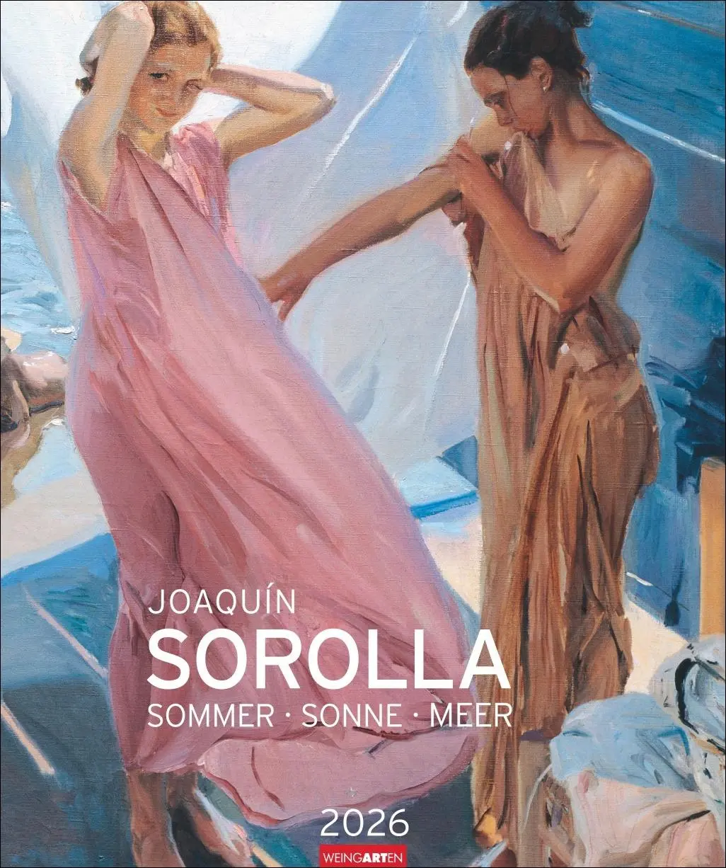 Cover: 9783839902721 | Joaquín Sorolla Edition Kalender 2026 - Sommer · Sonne · Meer | 14 S.