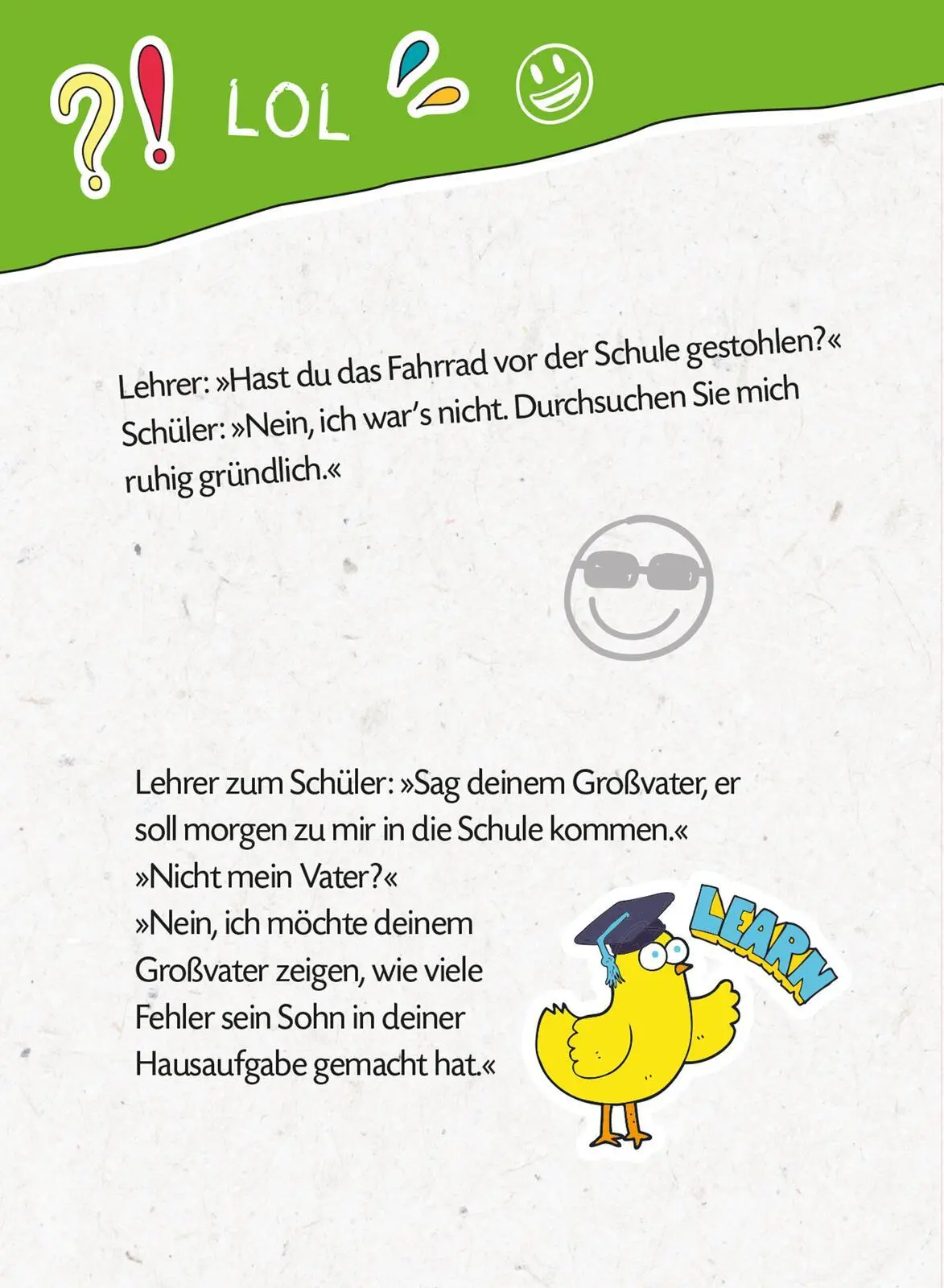 Bild: 9783845842721 | Mein dickes Schüler-Witzebuch | Ute Löwenberg | Taschenbuch | 160 S.