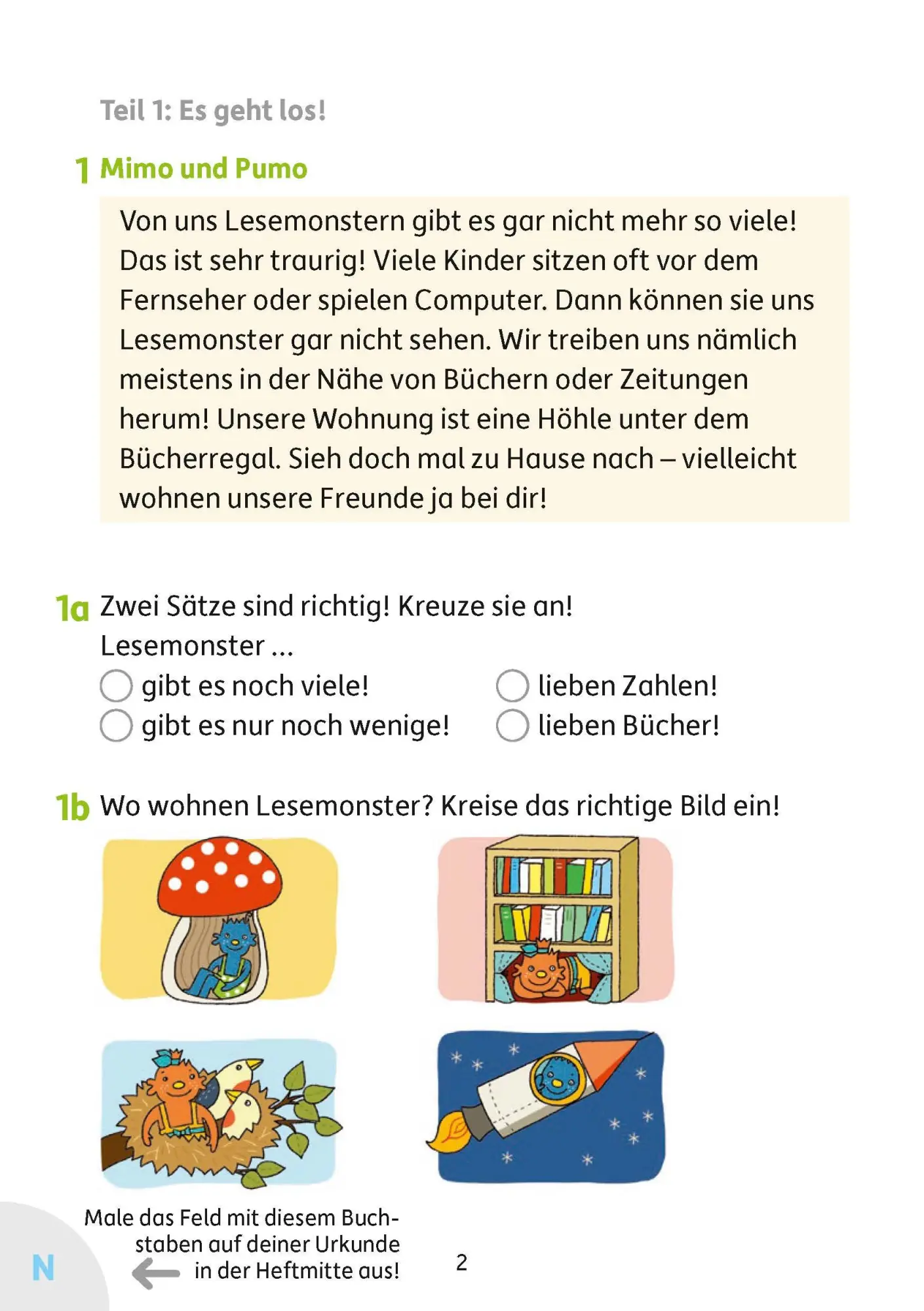 Bild: 9783881002721 | Besser lesen 2. Klasse | Andrea Guckel | Broschüre | 104 S. | Deutsch