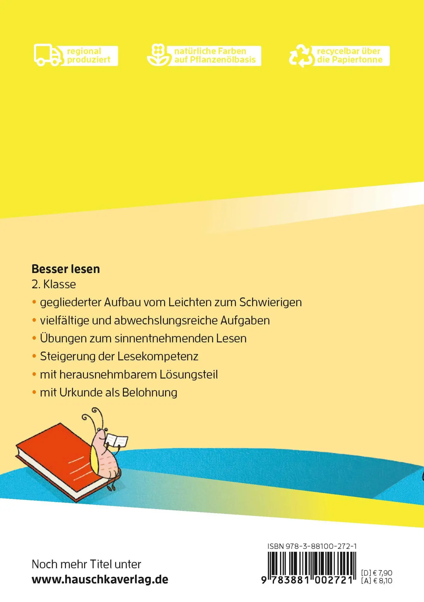 Bild: 9783881002721 | Besser lesen 2. Klasse | Andrea Guckel | Broschüre | 104 S. | Deutsch