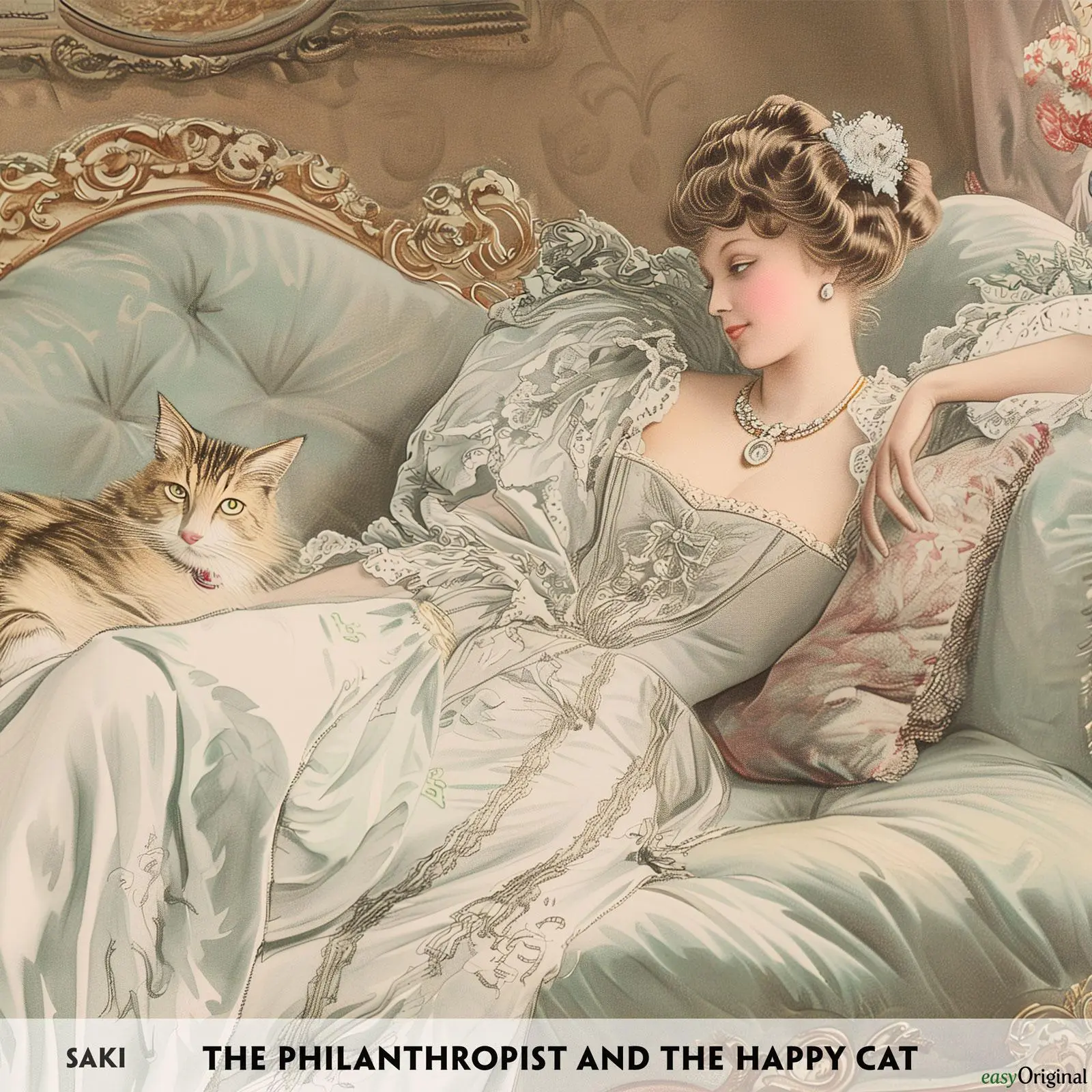 Cover: 9783991682721 | The Philanthropist and the Happy Cat - Englisch-Hörverstehen...