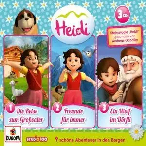 Cover: 194399132821 | Heidi Heidi (CGI) - Die 1. 3er Box (Folgen 1, 2, 3) | Johanna Spyri