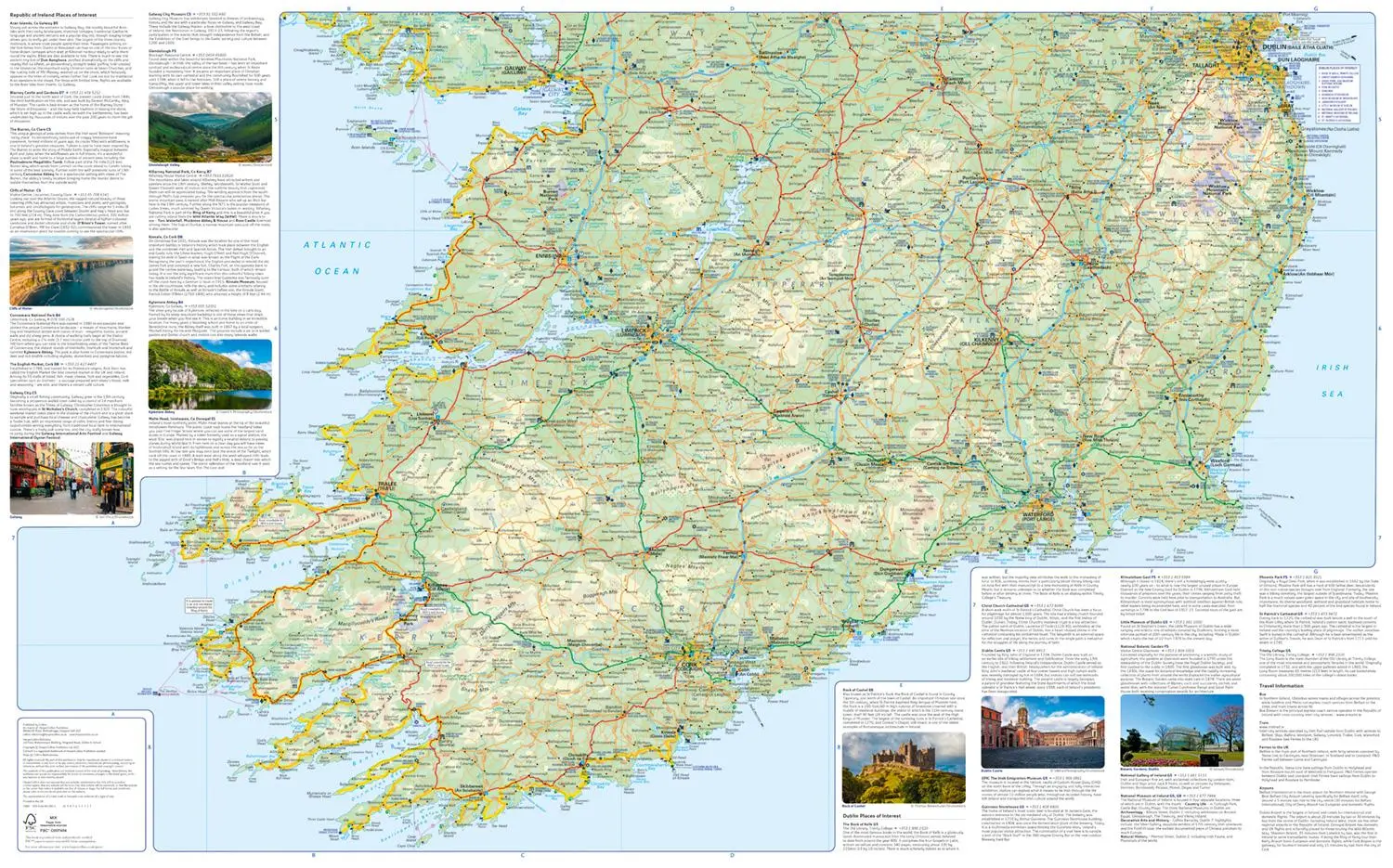Bild: 9780008412821 | Ireland Pocket Map | The Perfect Way to Explore Ireland | Collins Maps