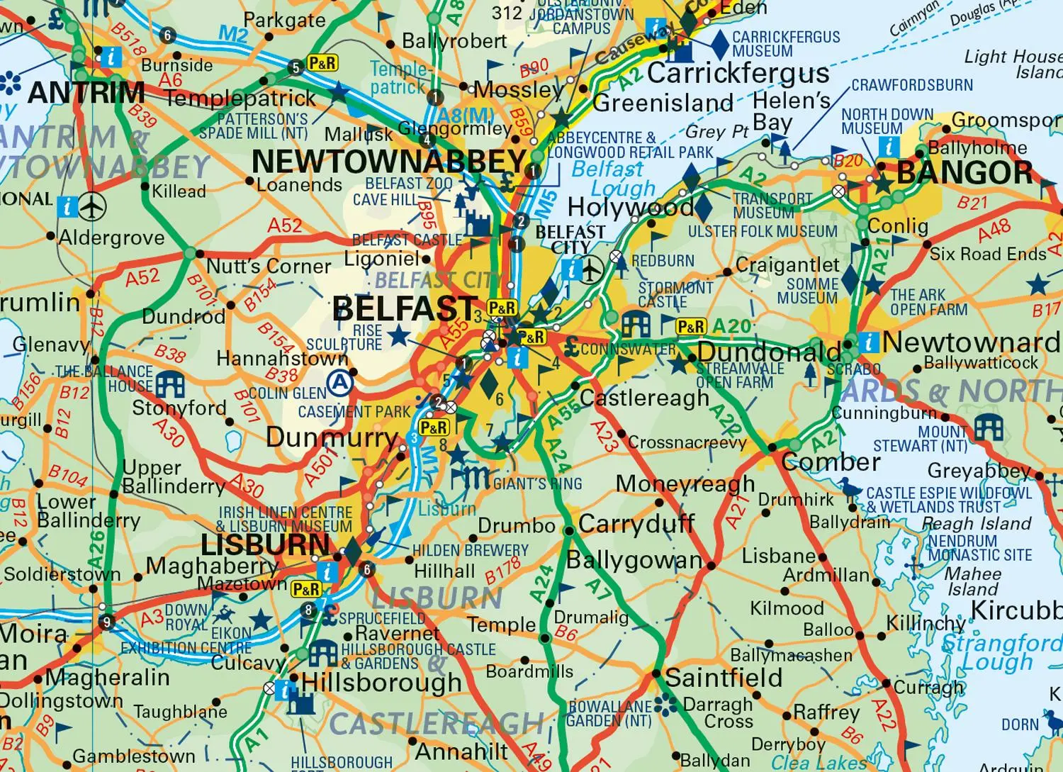 Bild: 9780008412821 | Ireland Pocket Map | The Perfect Way to Explore Ireland | Collins Maps