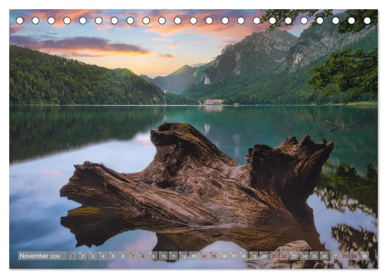 Bild: 9783457512821 | Verzauberte Bergwelten (Tischkalender 2026 DIN A5 quer), CALVENDO...