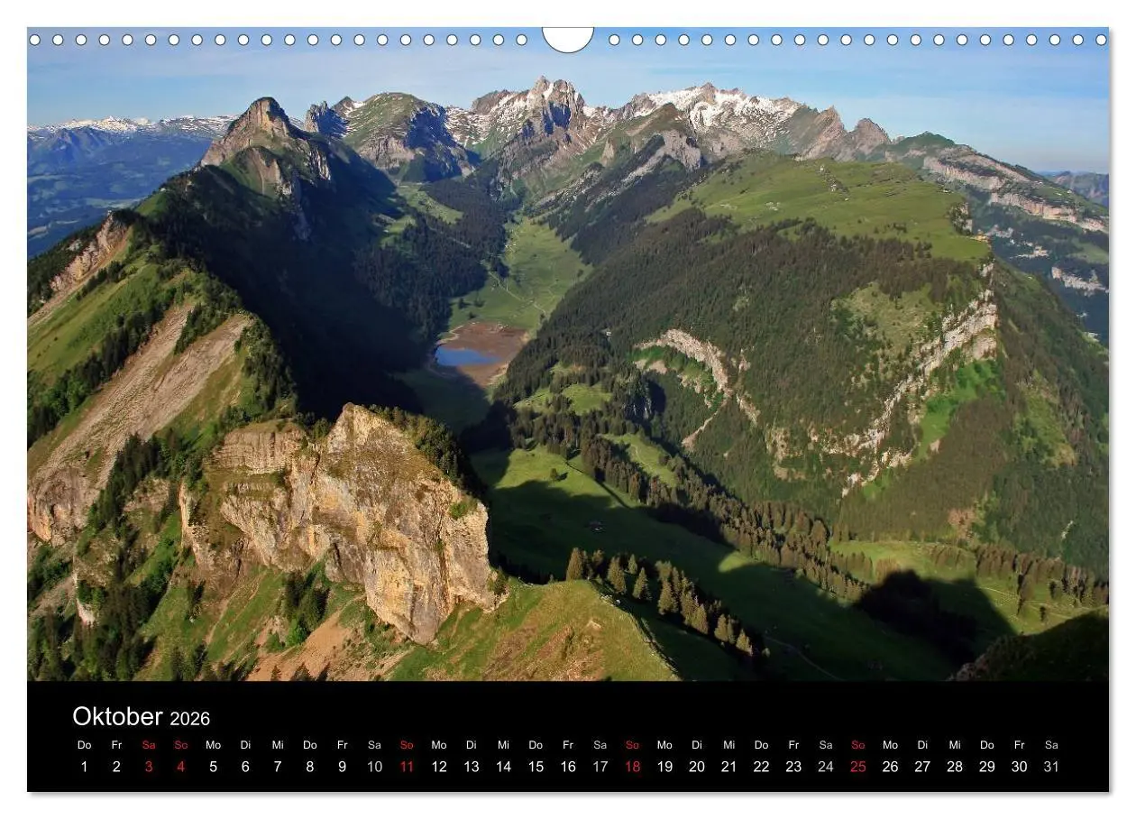 Bild: 9783516082821 | Zauber der Berge. Die Schweizer Alpen (Wandkalender 2026 DIN A3...