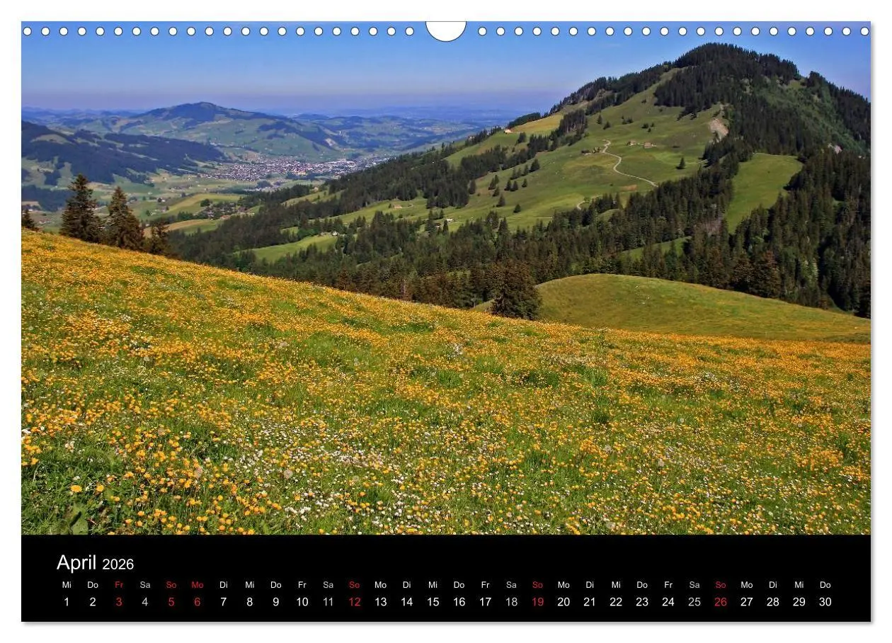 Bild: 9783516082821 | Zauber der Berge. Die Schweizer Alpen (Wandkalender 2026 DIN A3...