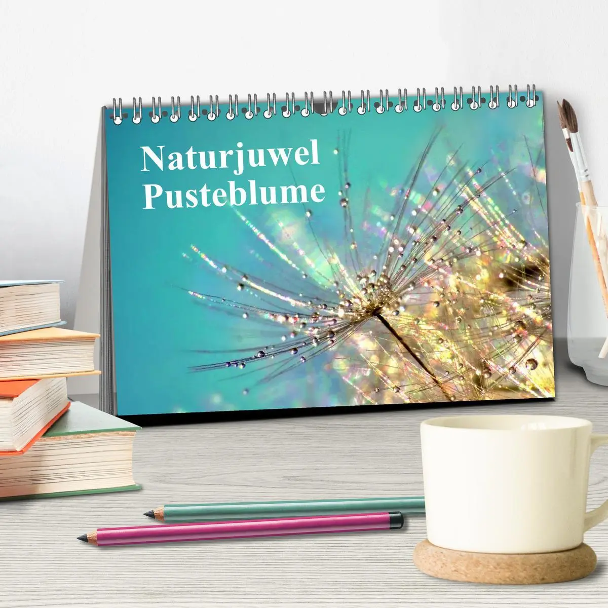 Bild: 9783516152821 | Naturjuwel Pusteblume (Tischkalender 2026 DIN A5 quer), CALVENDO...