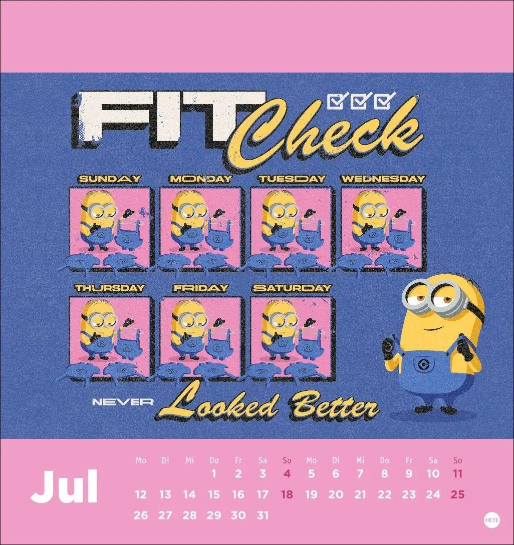 Bild: 9783756422821 | Minions Postkartenkalender 2027 | Kalender | 13 S. | Deutsch | 2027
