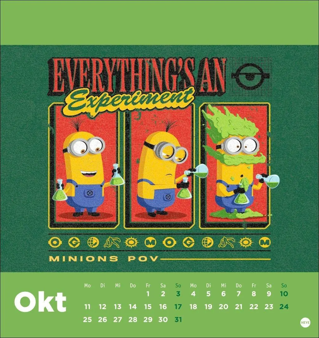 Bild: 9783756422821 | Minions Postkartenkalender 2027 | Kalender | 13 S. | Deutsch | 2027
