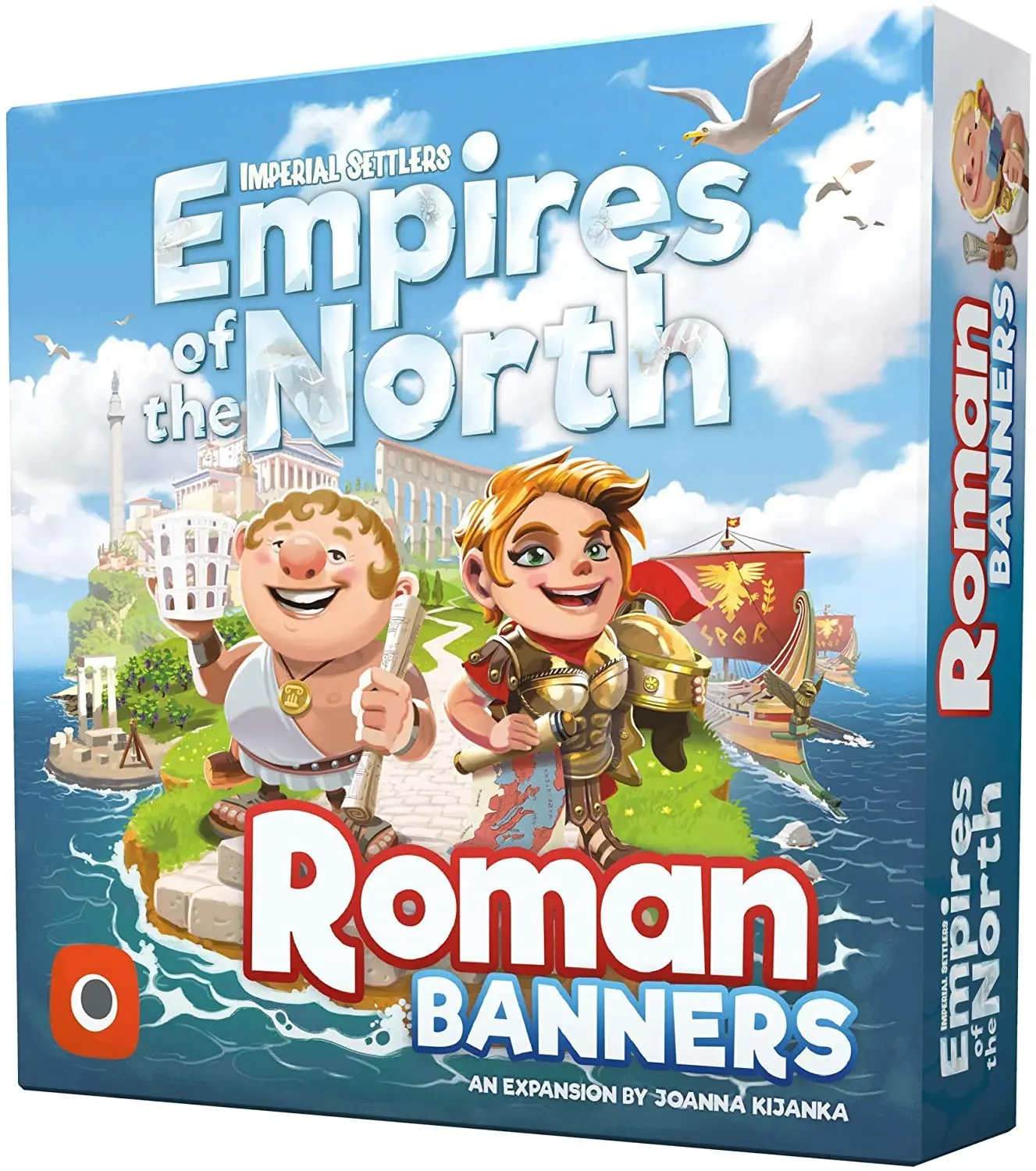 Cover: 5902560382921 | Empires of the North: Roman Banners | Imperial Settlers | POP00388