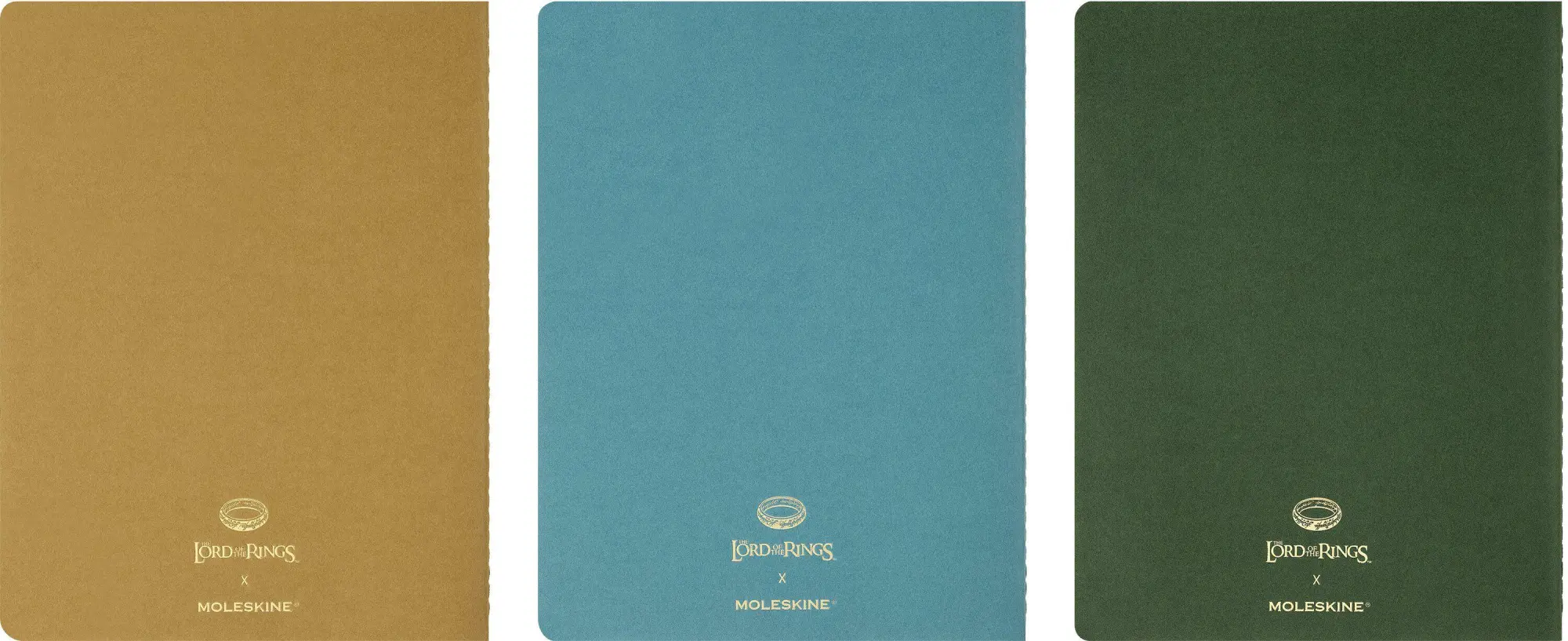 Bild: 8056711512921 | Moleskine Der Herr der Ringe Cahier (3er-Set), XL, liniert, weicher...
