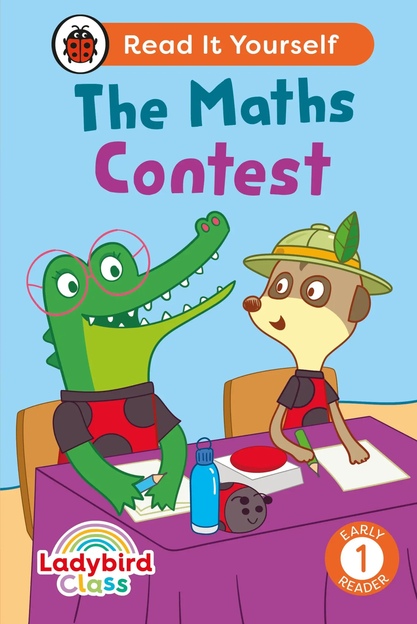 Cover: 9780241672921 | Ladybird Class - The Maths Contest: Read It Yourself - Level 1...