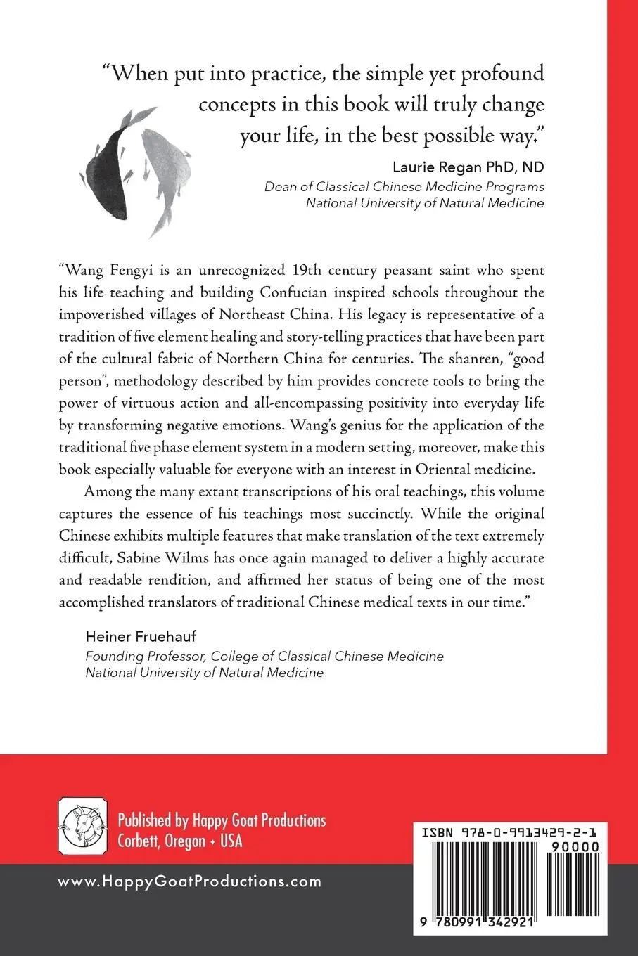 Rückseite: 9780991342921 | Twelve Characters | A Transmission of Wang Fengyi's Teachings | Buch