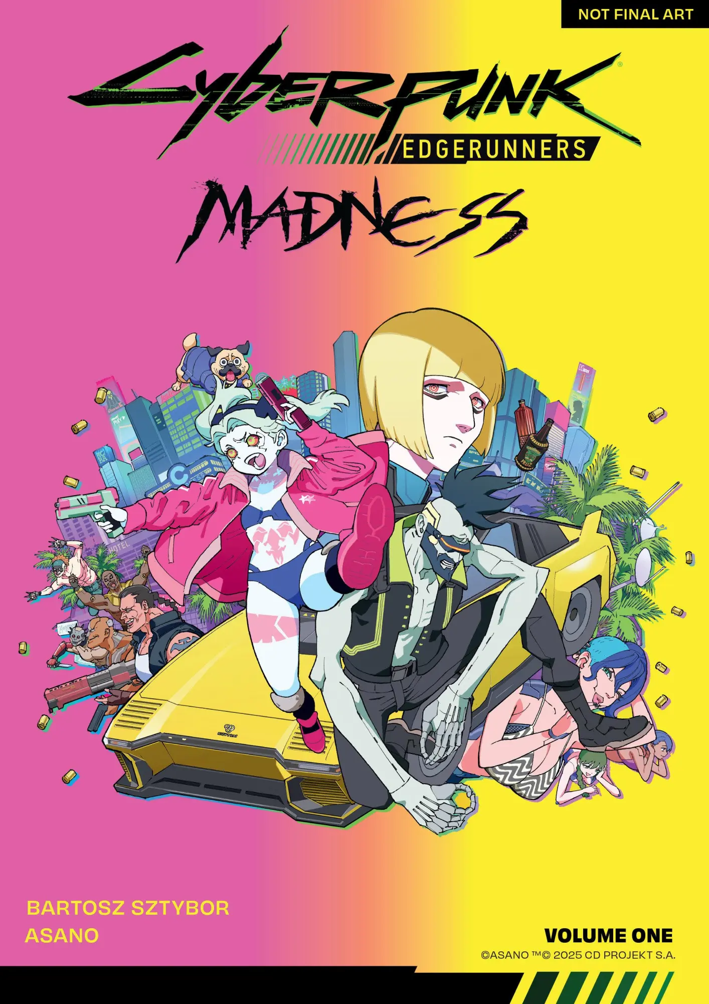 Cover: 9781506752921 | Cyberpunk: Edgerunners MADNESS Volume 1 | Bartosz Sztybor | Buch