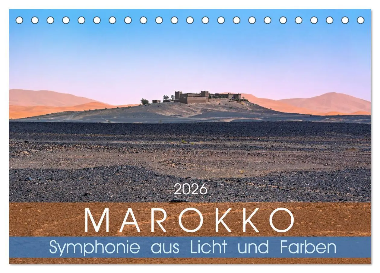 Cover: 9783457292921 | Marokko - Symphonie aus Licht und Farben (Tischkalender 2026 DIN A5...