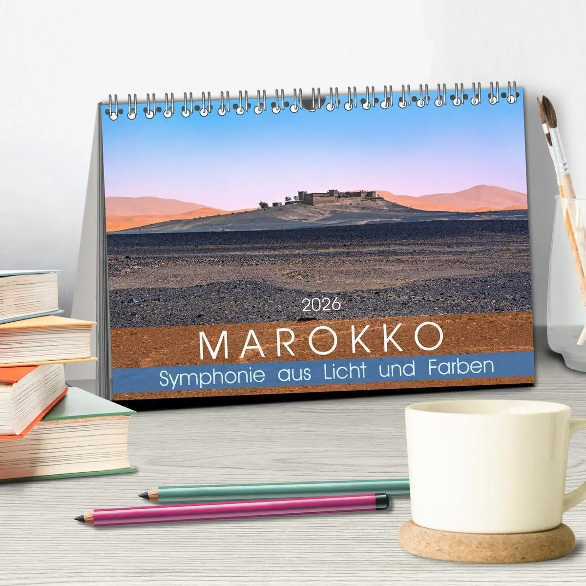 Bild: 9783457292921 | Marokko - Symphonie aus Licht und Farben (Tischkalender 2026 DIN A5...