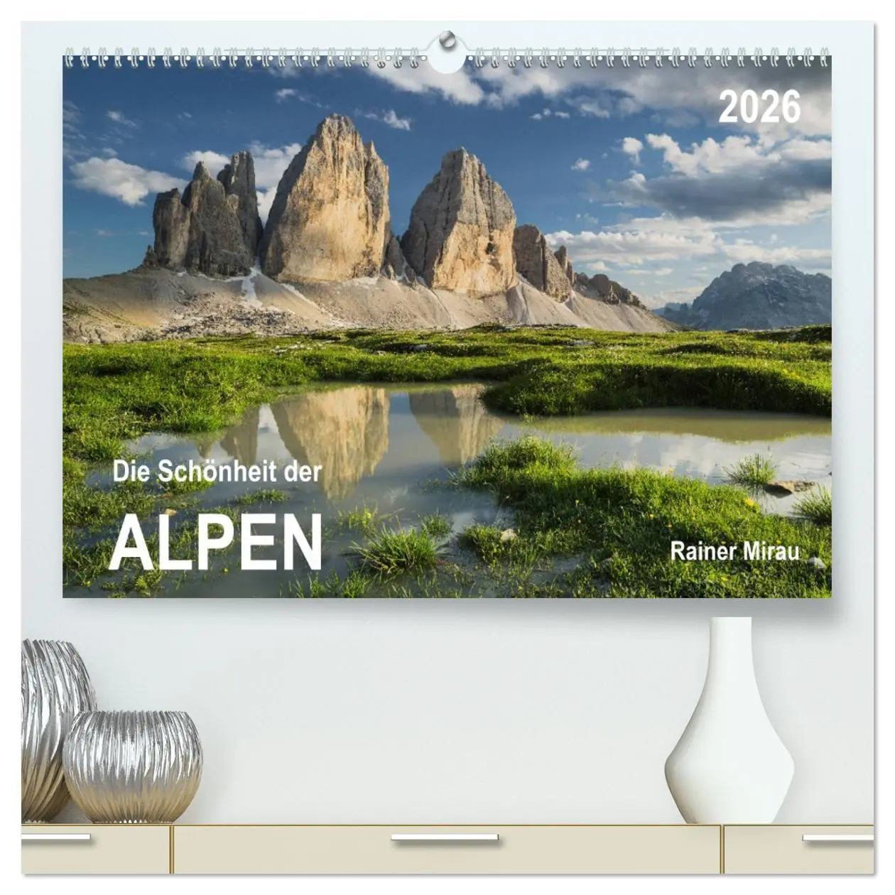 Cover: 9783457742921 | Die Schönheit der Alpen (hochwertiger Premium Wandkalender 2026 DIN...