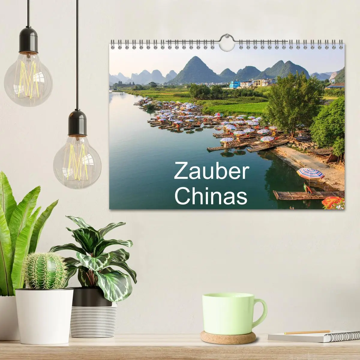 Bild: 9783457812921 | Zauber Chinas (Wandkalender 2026 DIN A4 quer), CALVENDO Monatskalender