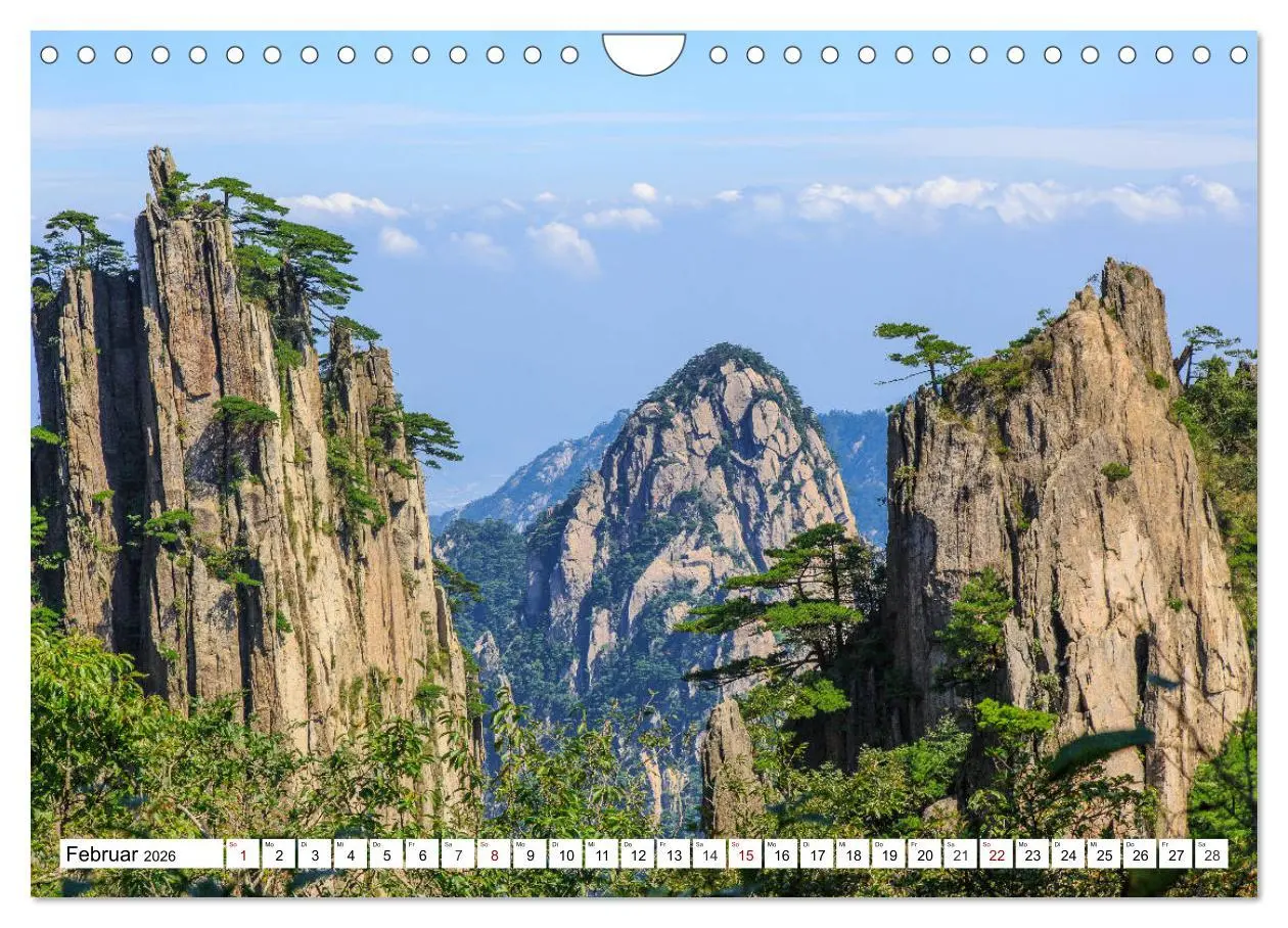 Bild: 9783457812921 | Zauber Chinas (Wandkalender 2026 DIN A4 quer), CALVENDO Monatskalender