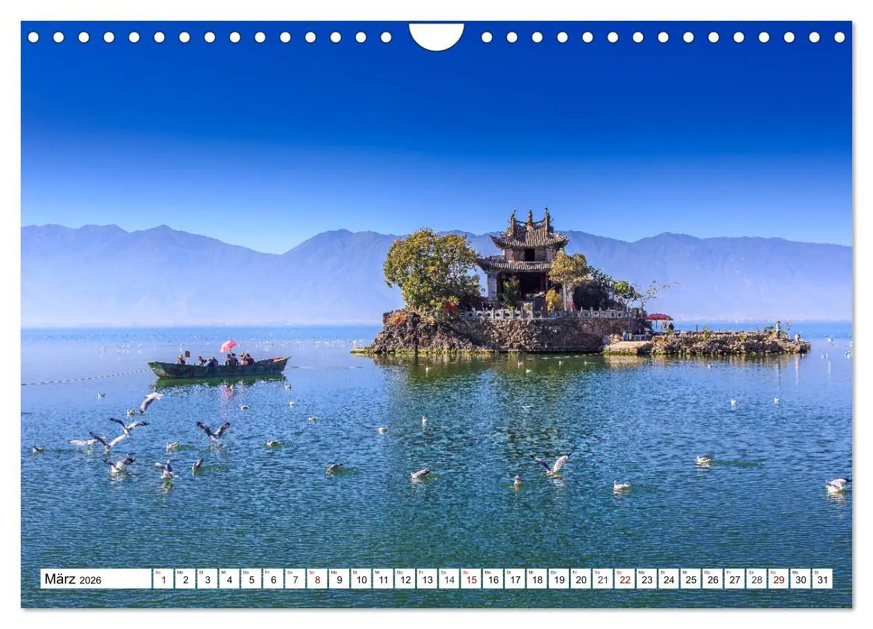 Bild: 9783457812921 | Zauber Chinas (Wandkalender 2026 DIN A4 quer), CALVENDO Monatskalender