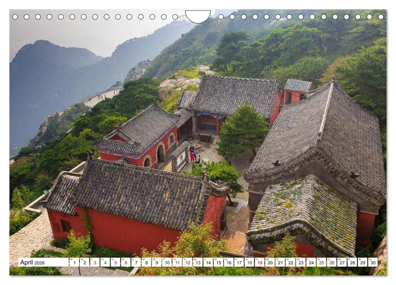 Bild: 9783457812921 | Zauber Chinas (Wandkalender 2026 DIN A4 quer), CALVENDO Monatskalender