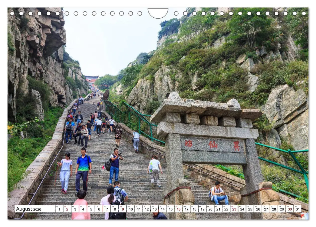 Bild: 9783457812921 | Zauber Chinas (Wandkalender 2026 DIN A4 quer), CALVENDO Monatskalender