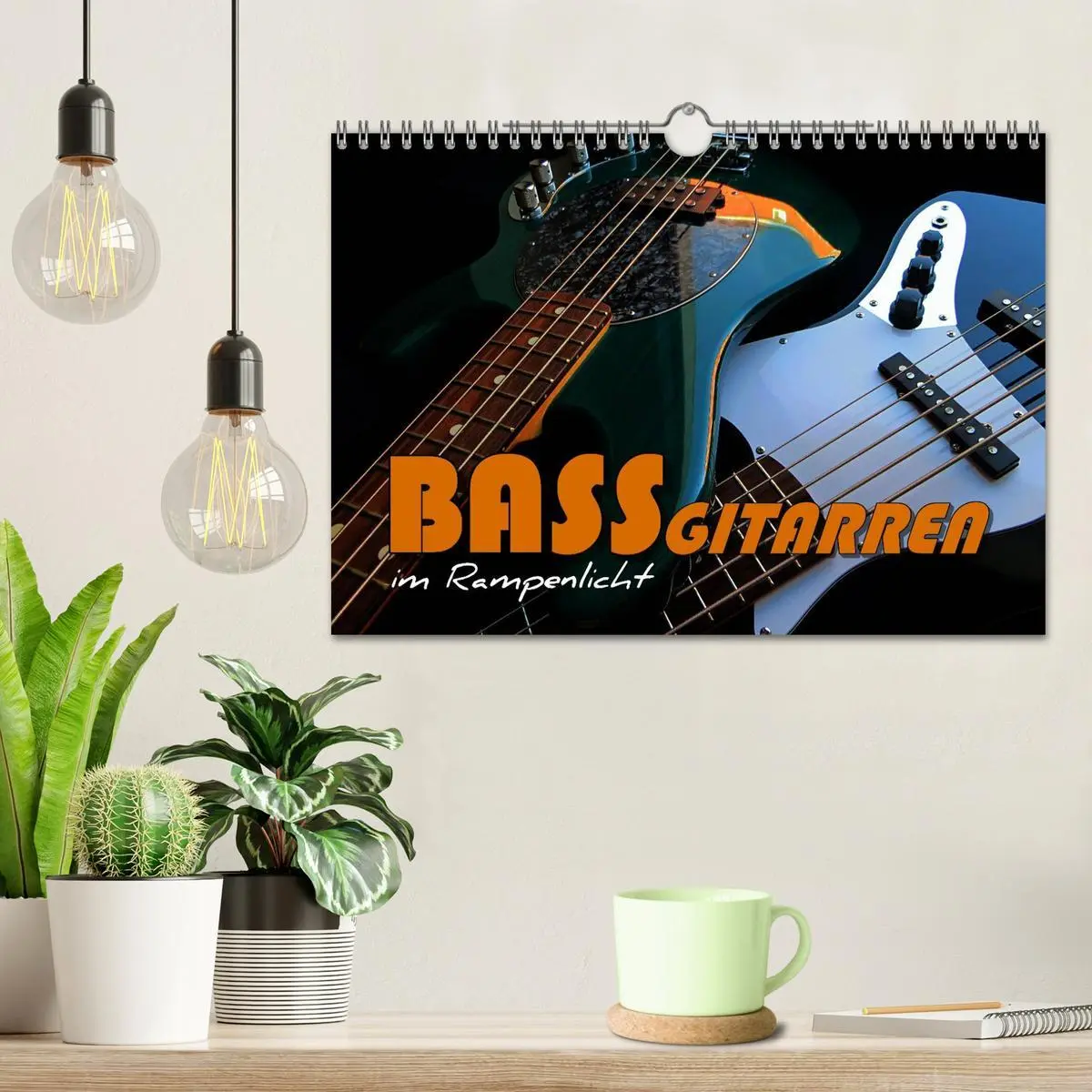 Bild: 9783457982921 | Bassgitarren im Rampenlicht (Wandkalender 2026 DIN A4 quer),...