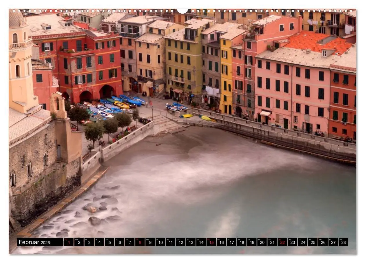 Bild: 9783516142921 | Cinque Terre (Wandkalender 2026 DIN A2 quer), CALVENDO Monatskalender