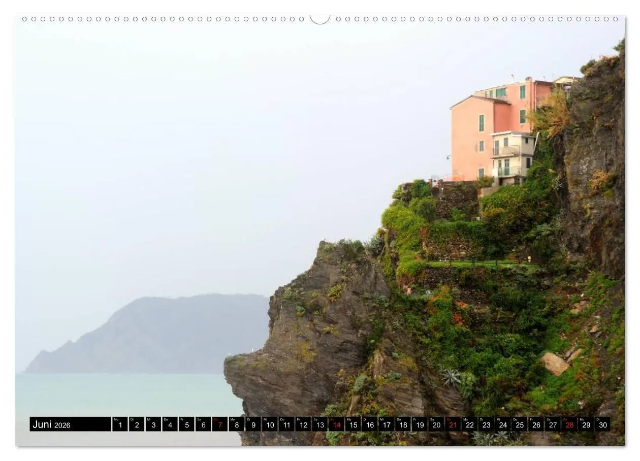Bild: 9783516142921 | Cinque Terre (Wandkalender 2026 DIN A2 quer), CALVENDO Monatskalender