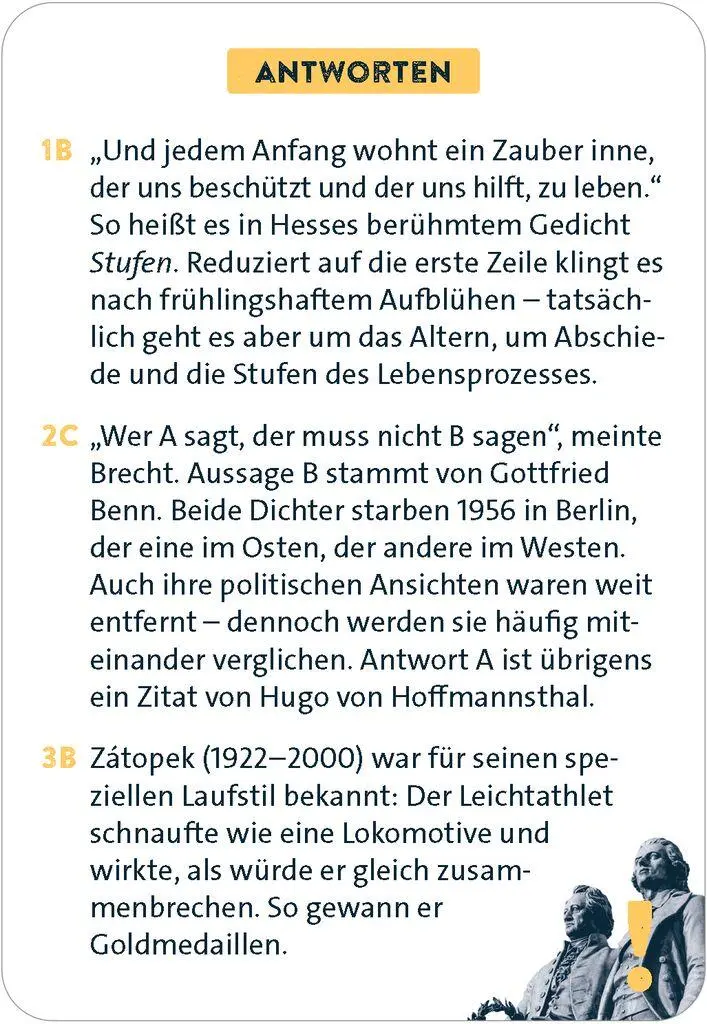 Bild: 9783964552921 | Classic Quiz Große Zitate | 150 Fragen und Antworten | Andrea Köhrsen