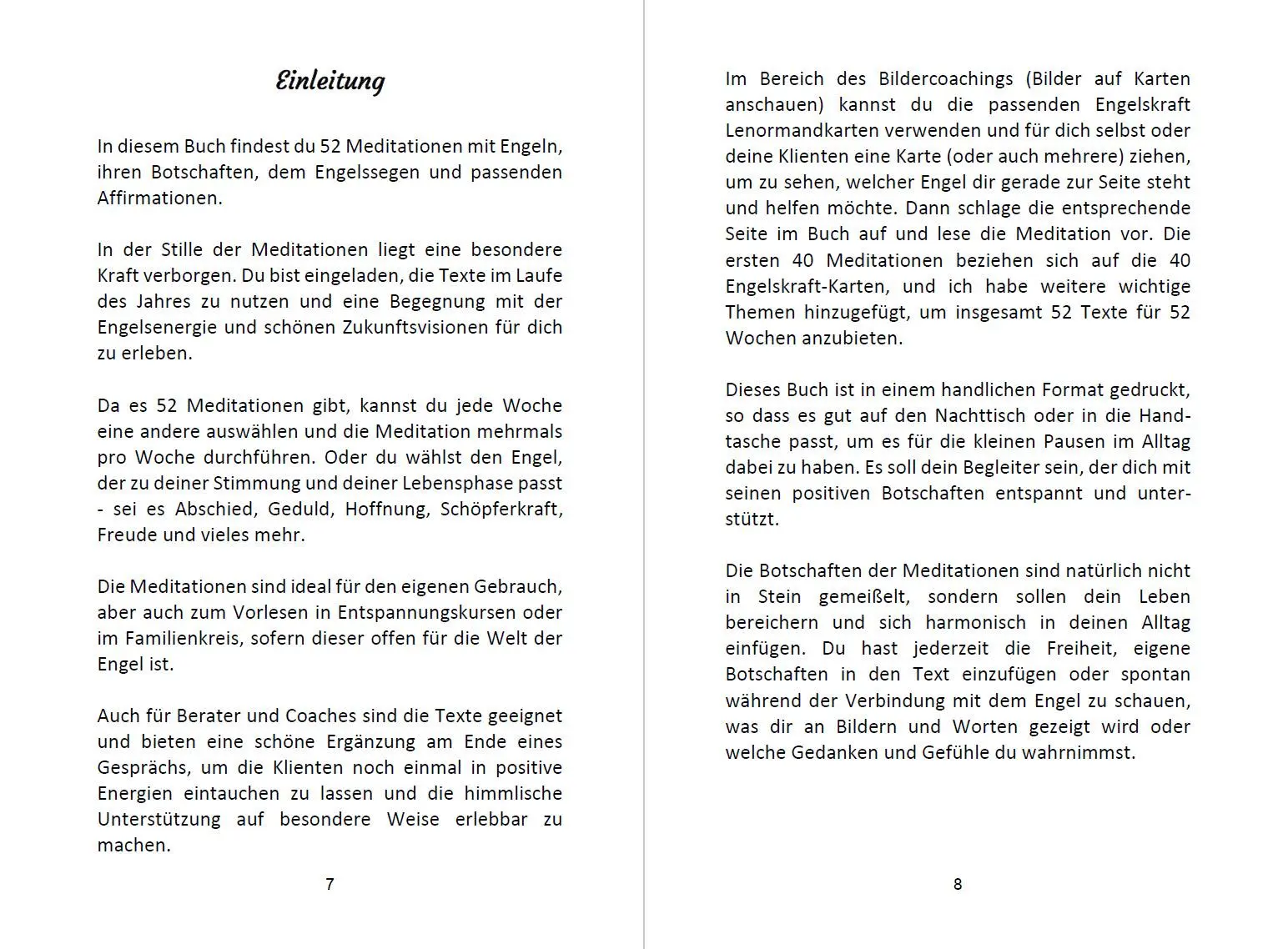 Bild: 9783967382921 | 52 Meditationen Engelskraft | Angelina Schulze | Taschenbuch | 180 S.