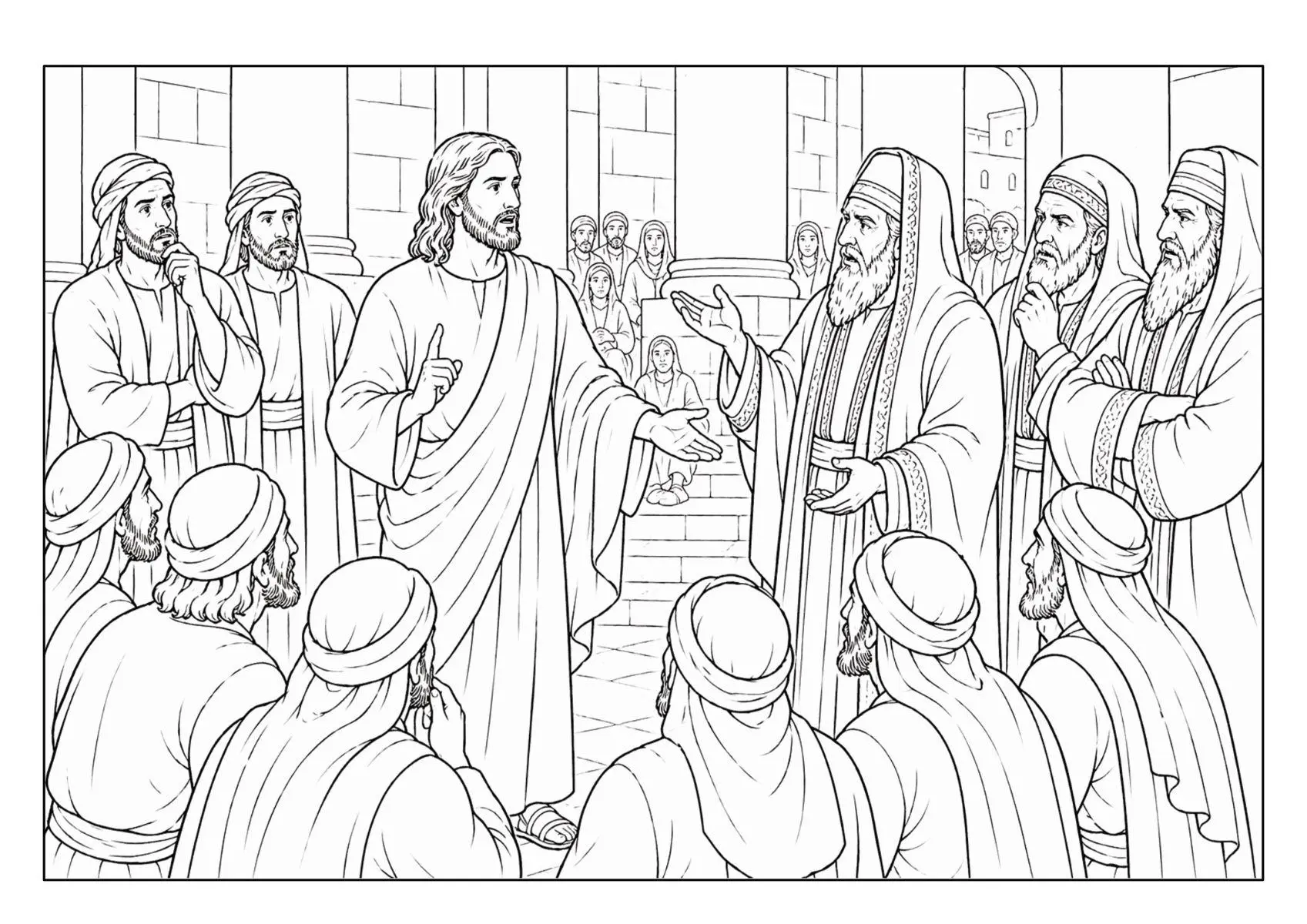 Bild: 9783986572921 | Bibel Malbuch für Kinder ab 8 Jahren und Erwachsene mit 74...