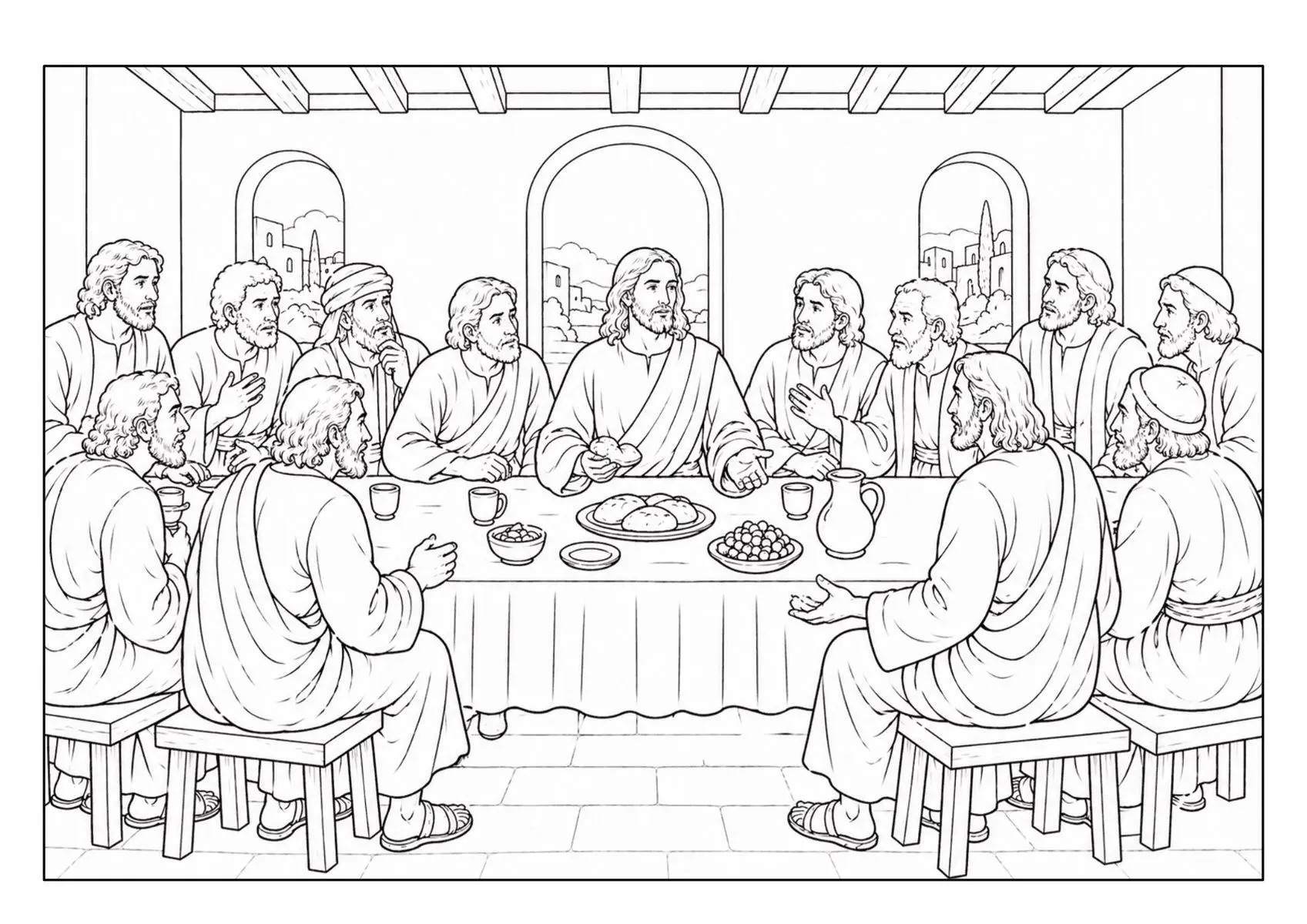 Bild: 9783986572921 | Bibel Malbuch für Kinder ab 8 Jahren und Erwachsene mit 74...