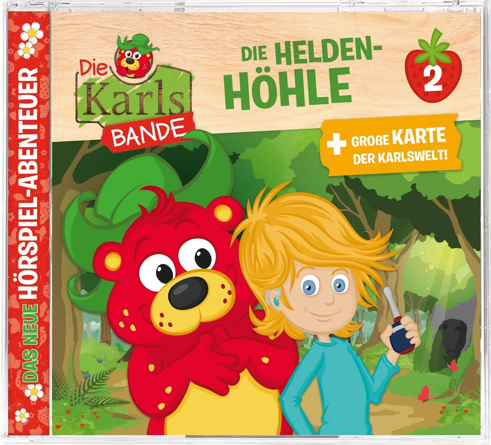 Cover: 4001504223021 | Folge 2:Die Helden-Höhle | Die Karls-Bande | Audio-CD | Deutsch | 2021