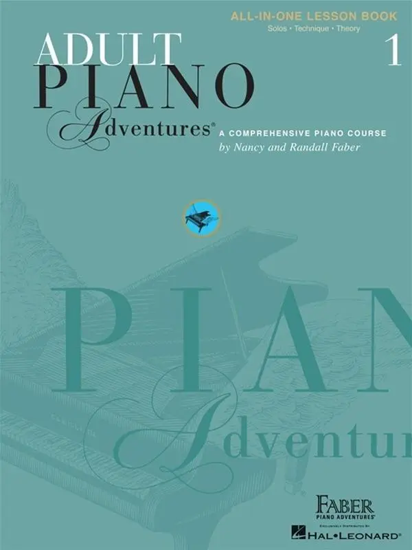 Cover: 9781616773021 | Adult Piano Adventures All-In-One Piano Course Book 1 (Book/Online...