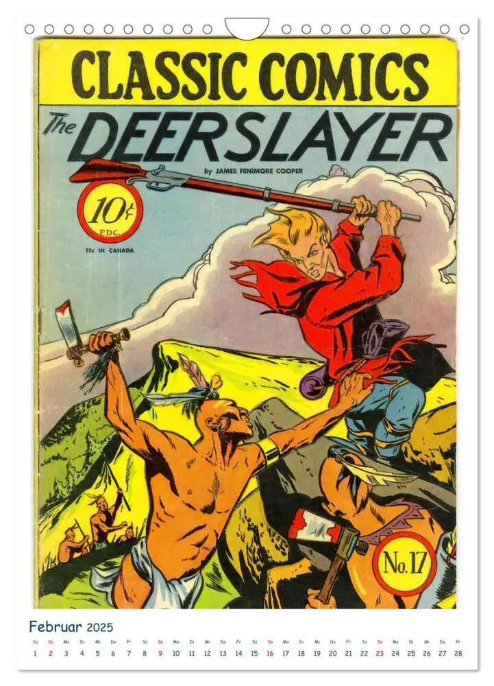Bild: 9783435853021 | Historische Comichefte (Wandkalender 2025 DIN A4 hoch), CALVENDO...