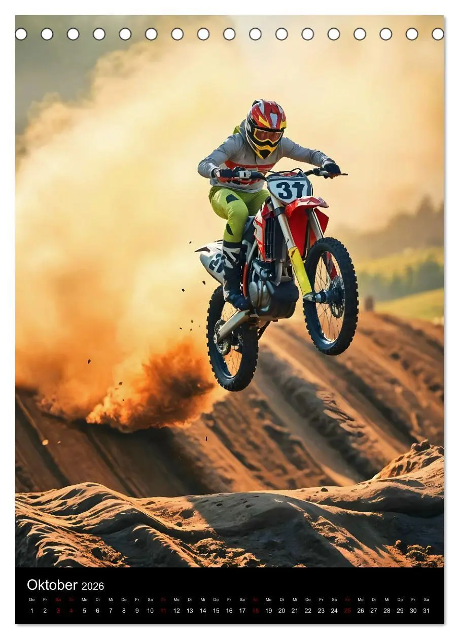 Bild: 9783457253021 | Adrenalin am Limit - Grenzenlose Motocross Action (Tischkalender...