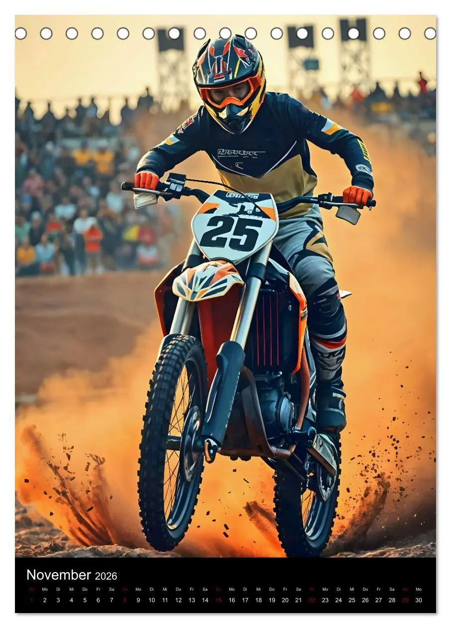 Bild: 9783457253021 | Adrenalin am Limit - Grenzenlose Motocross Action (Tischkalender...