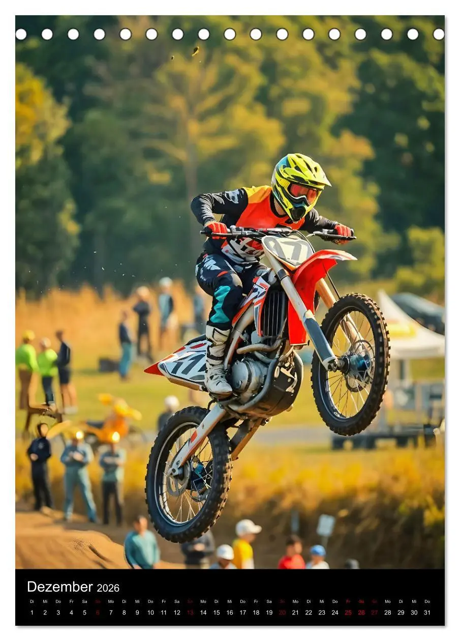 Bild: 9783457253021 | Adrenalin am Limit - Grenzenlose Motocross Action (Tischkalender...
