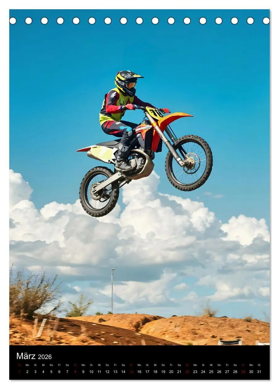 Bild: 9783457253021 | Adrenalin am Limit - Grenzenlose Motocross Action (Tischkalender...