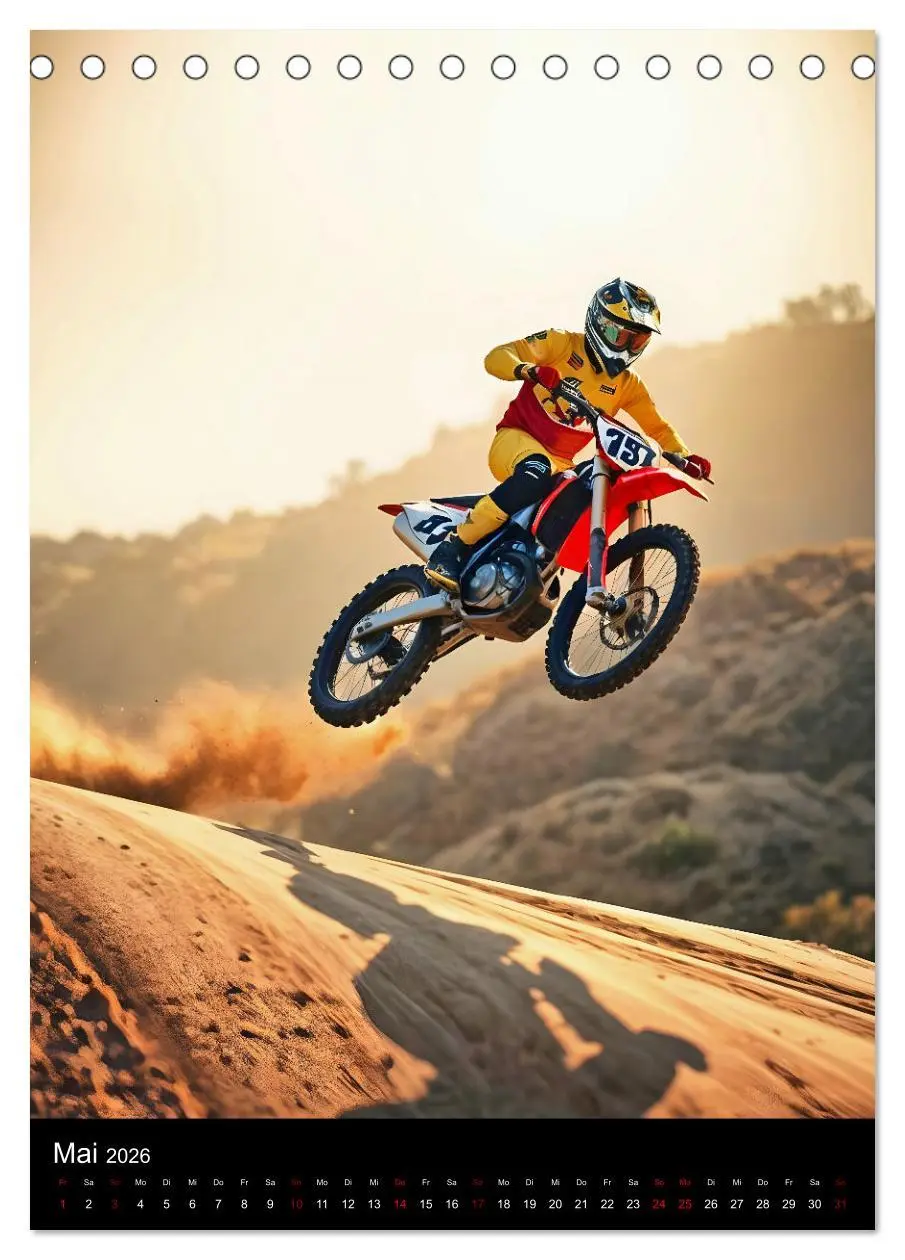 Bild: 9783457253021 | Adrenalin am Limit - Grenzenlose Motocross Action (Tischkalender...