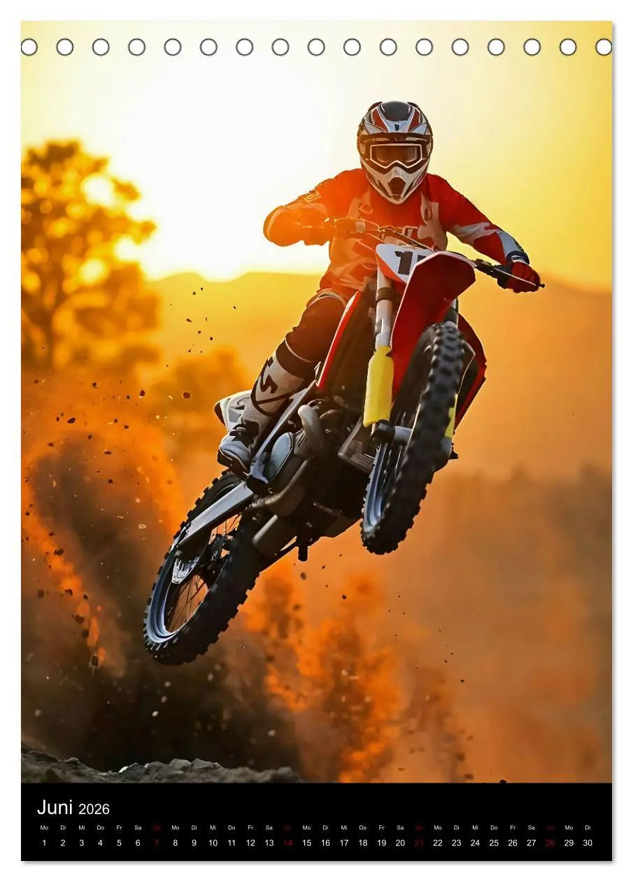 Bild: 9783457253021 | Adrenalin am Limit - Grenzenlose Motocross Action (Tischkalender...